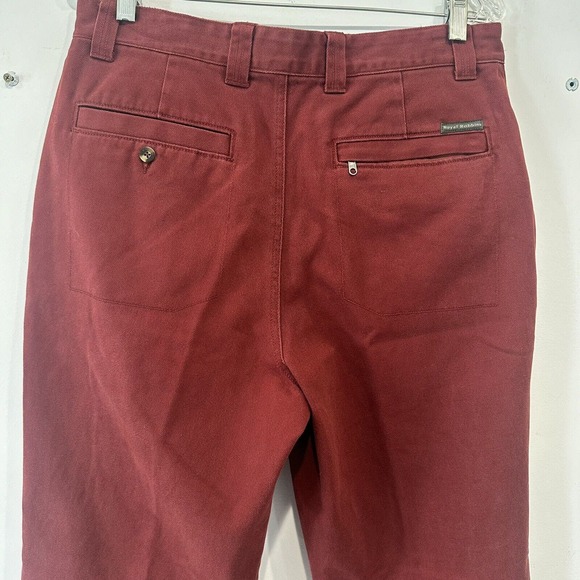 Royal Robbins Outdoor Travel Pants Red Cotton 34x32 - Picture 5 of 8